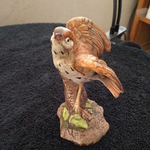 Vintage Hankyu japanese figurine falcon